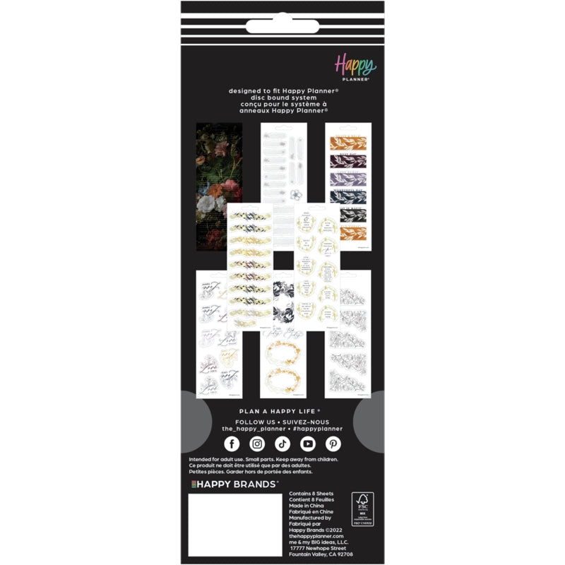 Happy Planner Hojas De Stickers Bold Baroque 86 Pzas. - Farmacias Arrocha