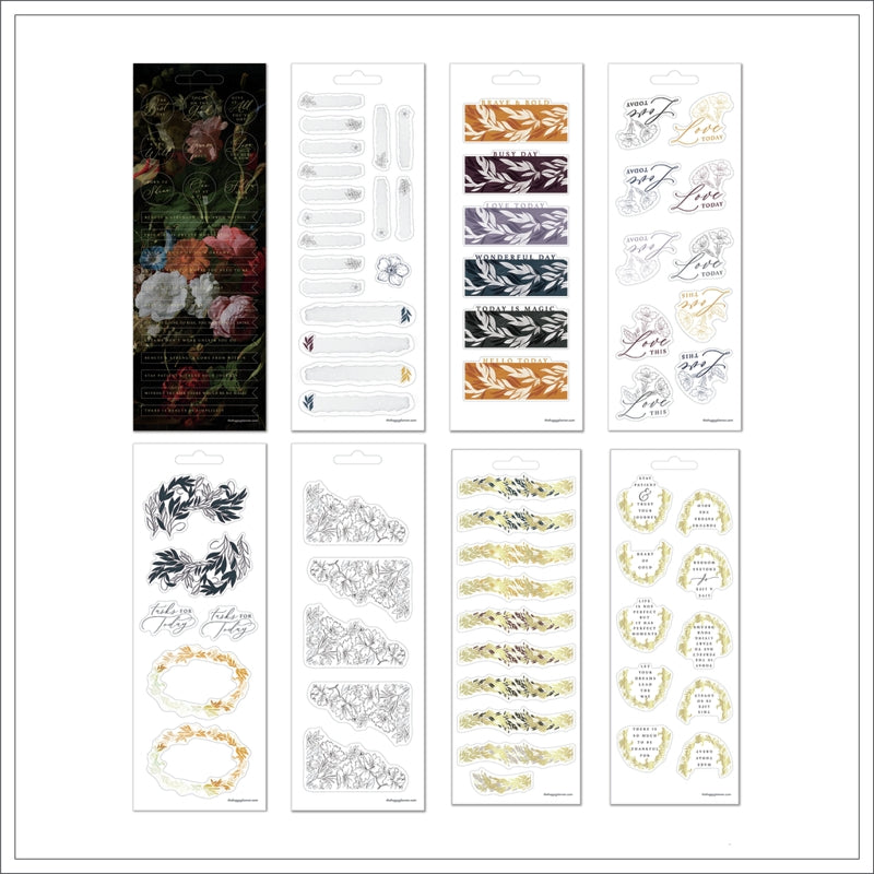 Happy Planner Hojas De Stickers Bold Baroque 86 Pzas. - Farmacias Arrocha