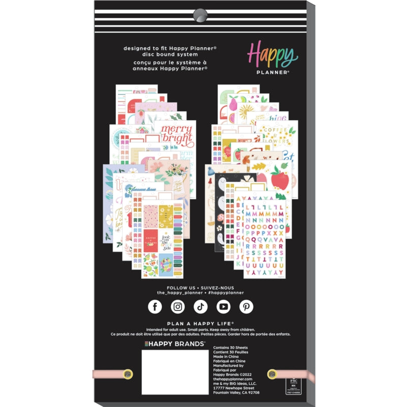 Happy Planner Hojas De Stickers Seasonal Whishmy 769 Pzas - Farmacias Arrocha