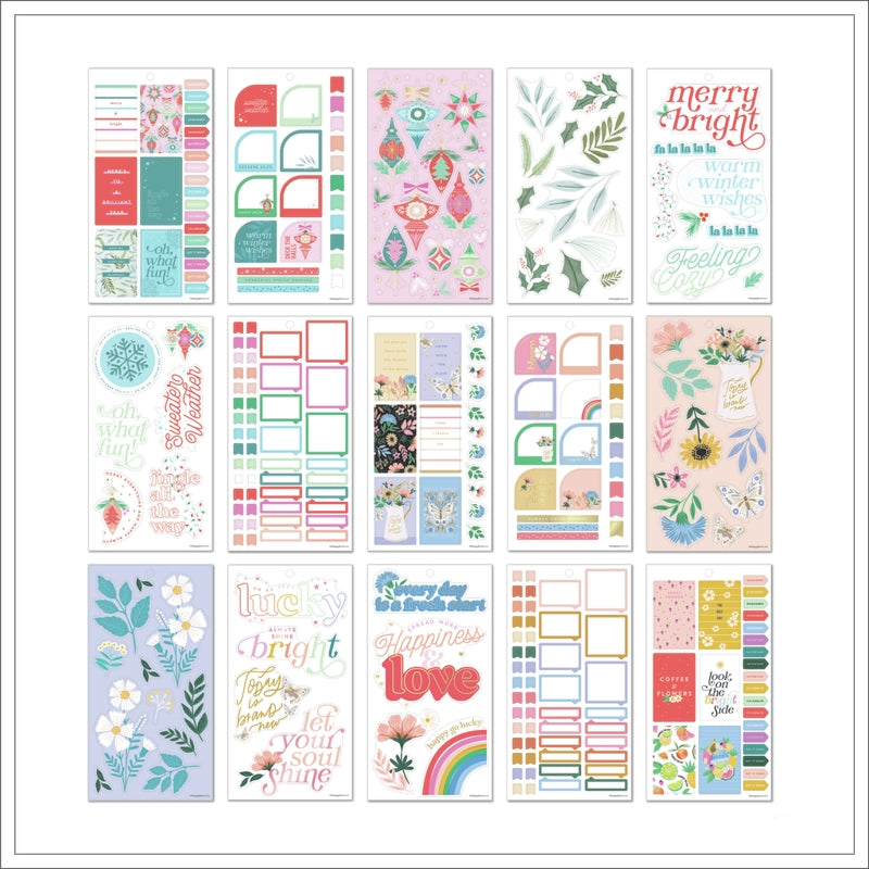 Happy Planner Hojas De Stickers Seasonal Whishmy 769 Pzas - Farmacias Arrocha