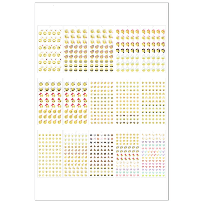 Happy Planner Hojas De Stickers Emojis 1608 Pzas. - Farmacias Arrocha