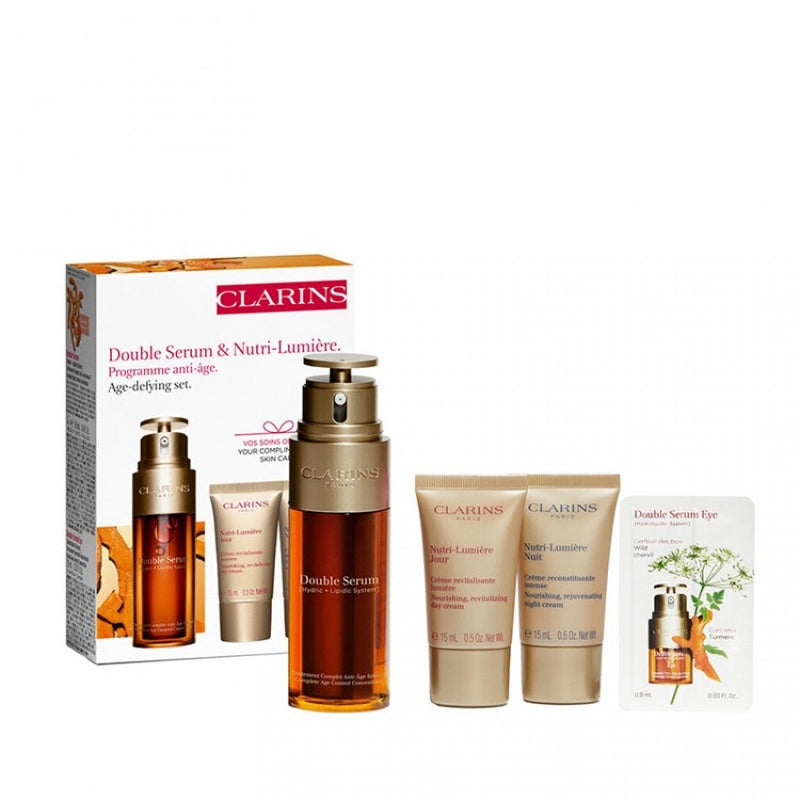 Clarins Loyalty Double Serum & Nutri-Lumiere - Farmacias Arrocha