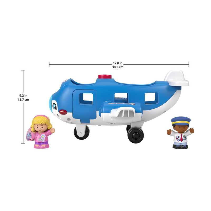 Fisher-Price Little People Juguete Avión Viajemos Juntos - Farmacias Arrocha