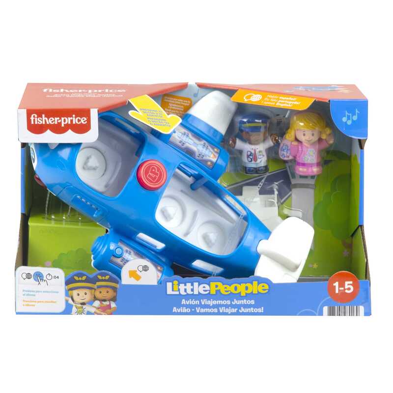 Fisher-Price Little People Juguete Avión Viajemos Juntos - Farmacias Arrocha