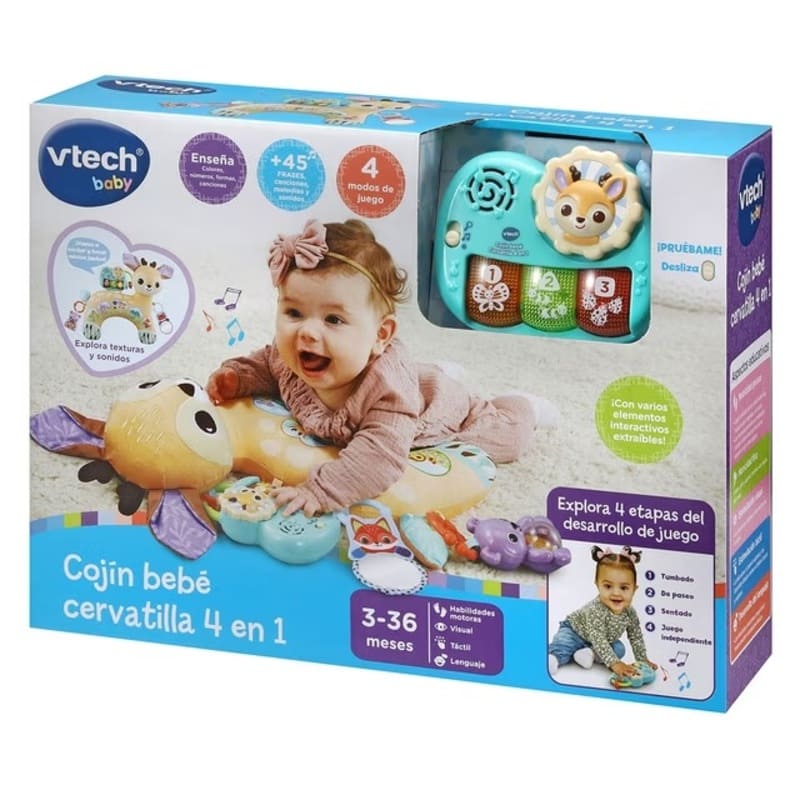 Vtech Cojín Cervatilla 4 En 1 - Farmacias Arrocha
