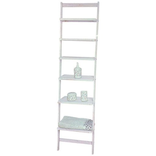 HomeStyle Estante De Madera 6 Niveles Blanco - Farmacias Arrocha