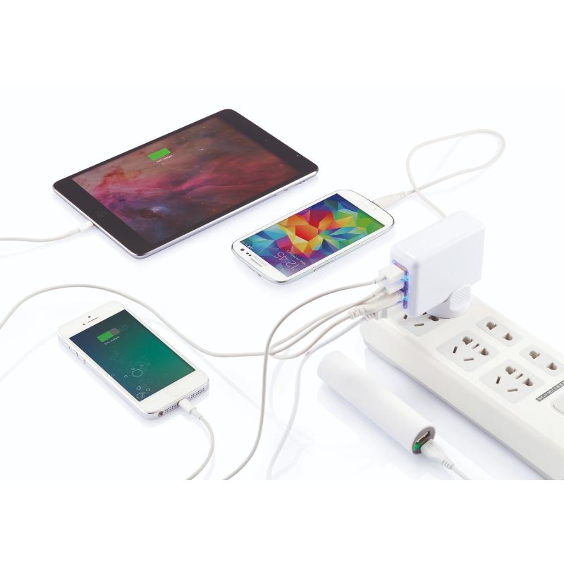 Adaptador Universall Para Viajes Color Blanco - Farmacias Arrocha