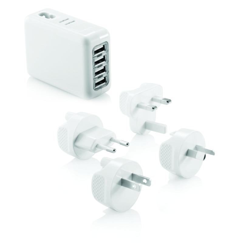 Adaptador Universall Para Viajes Color Blanco - Farmacias Arrocha