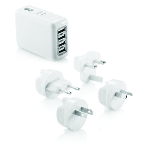 Adaptador Universall Para Viajes Color Blanco - Farmacias Arrocha