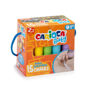 Carioca Baby Maxi Chalks 15Pcs - Farmacias Arrocha