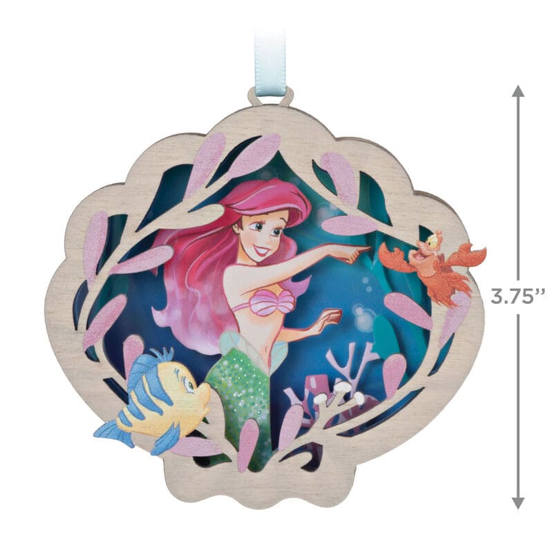 Hallmark Ornamento De Papel  La Sirenita Ariel y Sus Amigos - Farmacias Arrocha