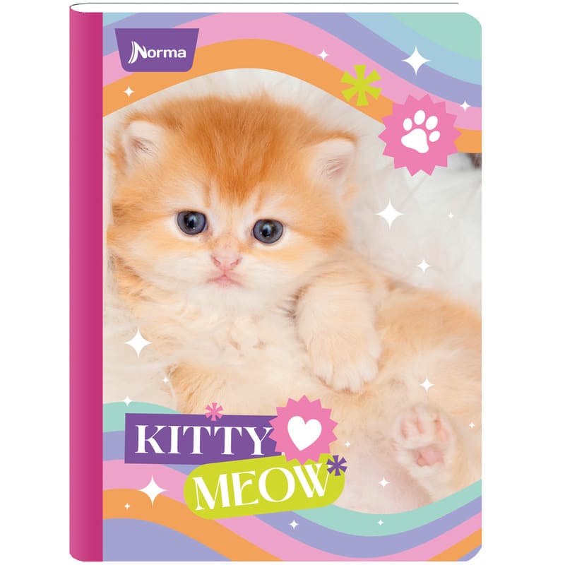 Norma Cuaderno Cosido Grande Raya Ancha 200 Pag Cat & Dogs - Farmacias Arrocha