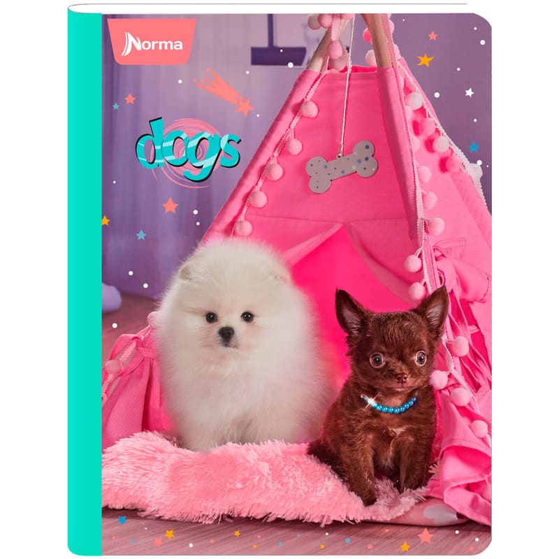 Norma Cuaderno Cosido Grande Raya Ancha 200 Pag Cat & Dogs - Farmacias Arrocha
