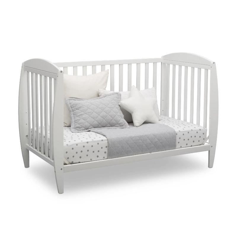 Delta Children Cuna  Taylor 4 En 1 Convertible En Color Blanca - Farmacias Arrocha