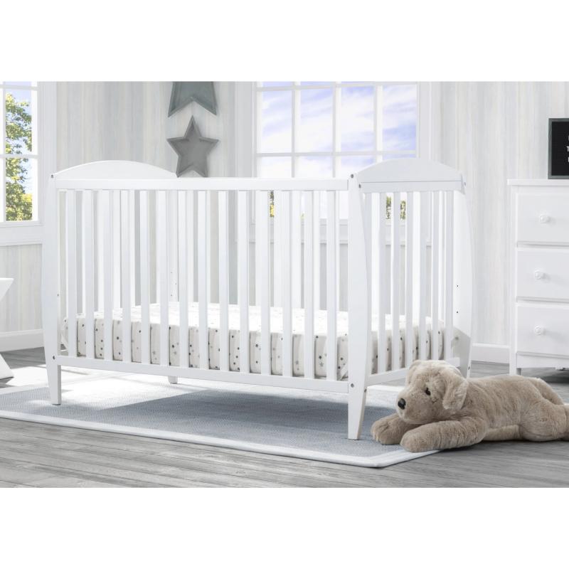 Delta Children Cuna  Taylor 4 En 1 Convertible En Color Blanca - Farmacias Arrocha