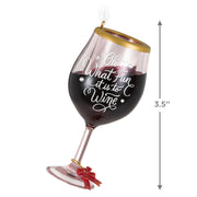 Hallmark Ornamento Oh, What Fun It Is to Wine Ornament - Farmacias Arrocha