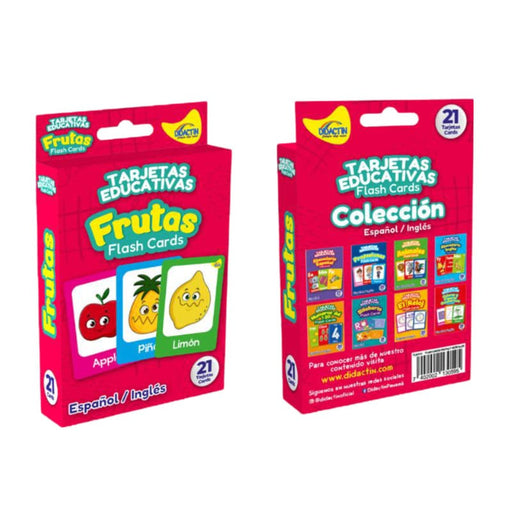 Didactin Flash Cards Esp E Ing Frus Y Verd - Farmacias Arrocha