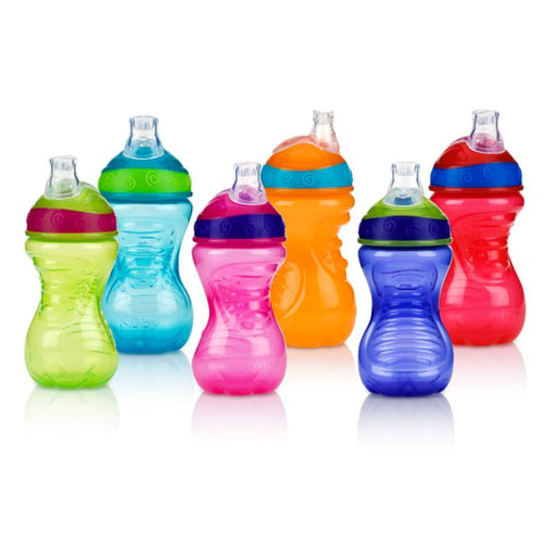 Nuby Vaso con Boquilla de Silicon 6m+ - Farmacias Arrocha