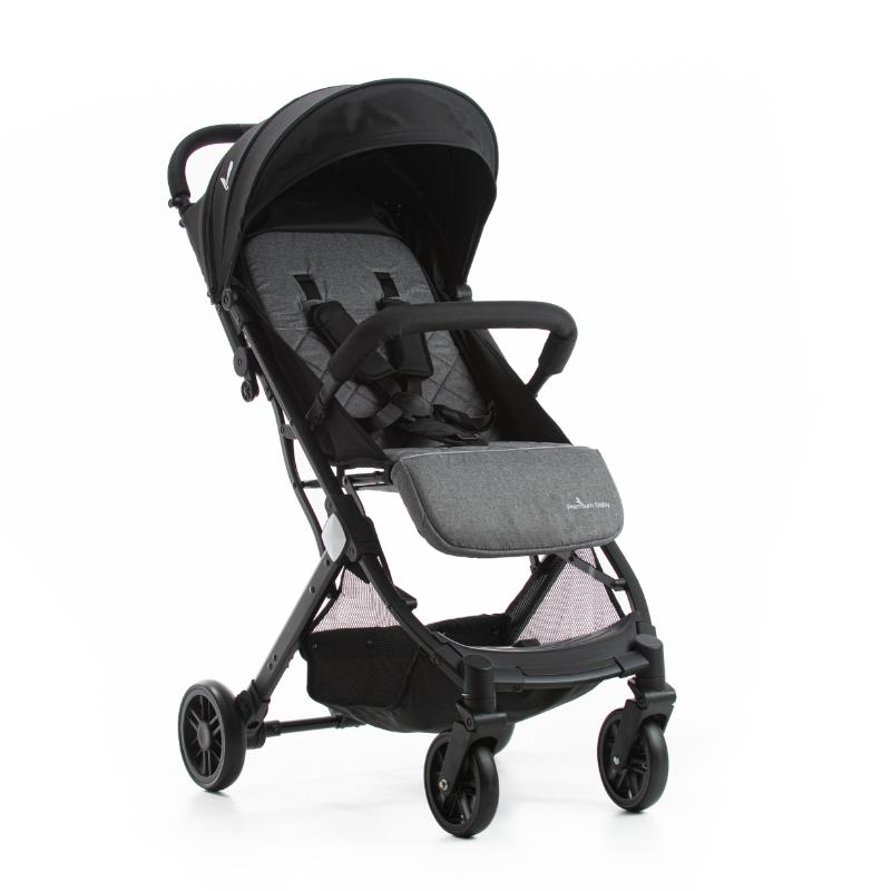 Premium Baby Coche Travel System Argus Compacto Gris-Negro - Farmacias Arrocha