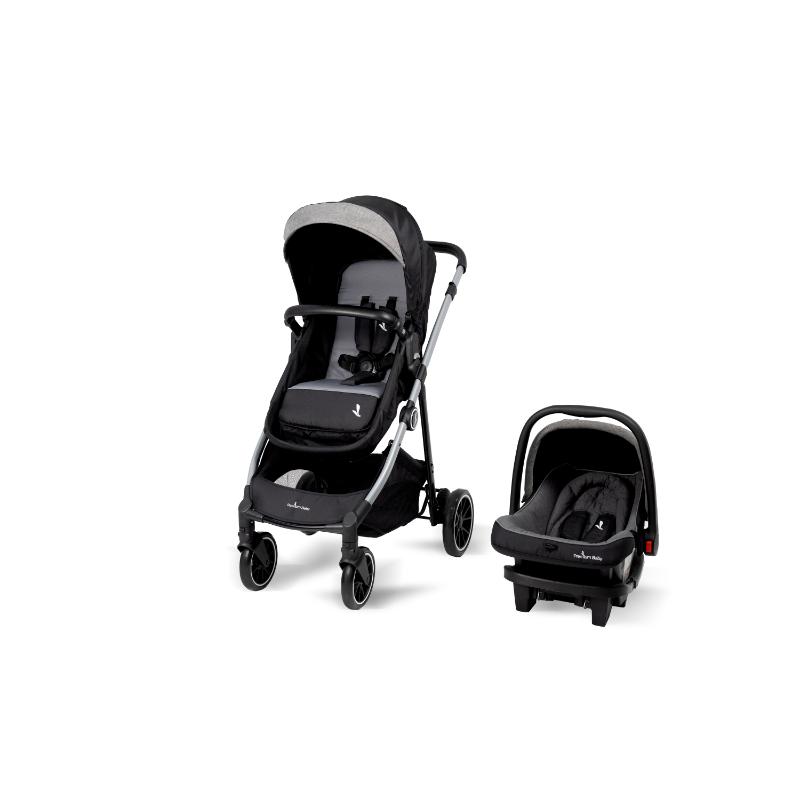 Premium Baby Coche 2 En 1 Milan Gris-Negro - Farmacias Arrocha