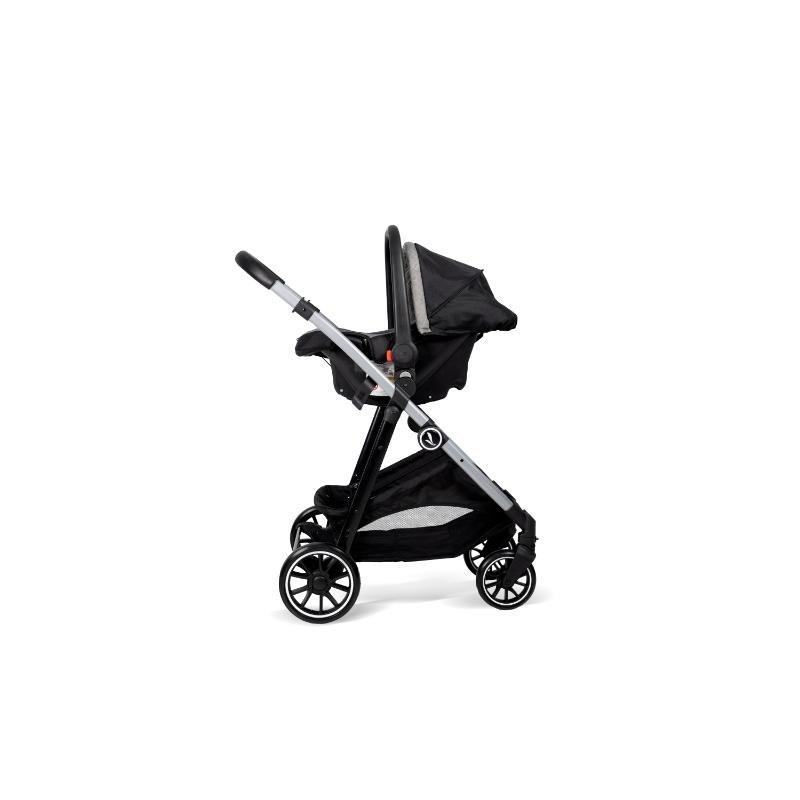 Premium Baby Coche 2 En 1 Milan Gris-Negro - Farmacias Arrocha