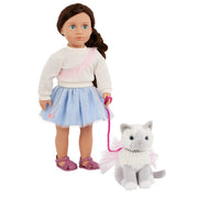 Our Generation Muñeca Mindy con su Gatito - Farmacias Arrocha