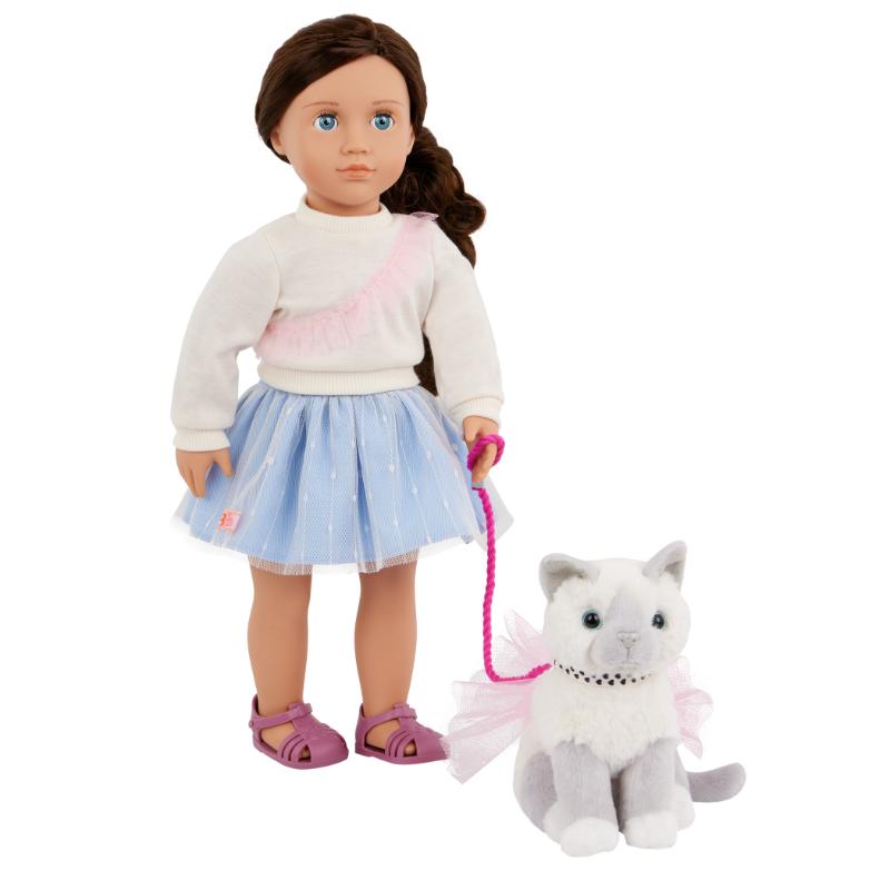Our Generation Muñeca Mindy con su Gatito - Farmacias Arrocha