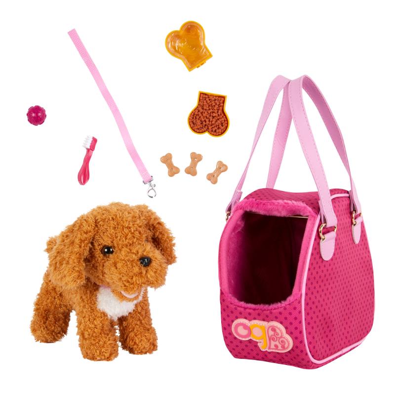 Our Generation Peluche de Poodle 6" con Bolsa de Viaje - Farmacias Arrocha