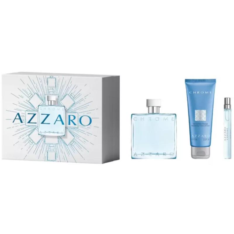 Azzaro Chrome Edt V100Ml+Hb75Ml+V10Ml - Farmacias Arrocha
