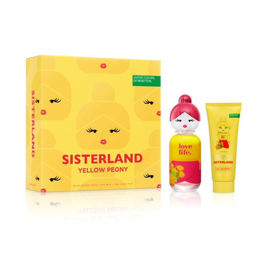 Benetton Sisterland Yellow Edt80Ml+Bl75Ml 24 - Farmacias Arrocha