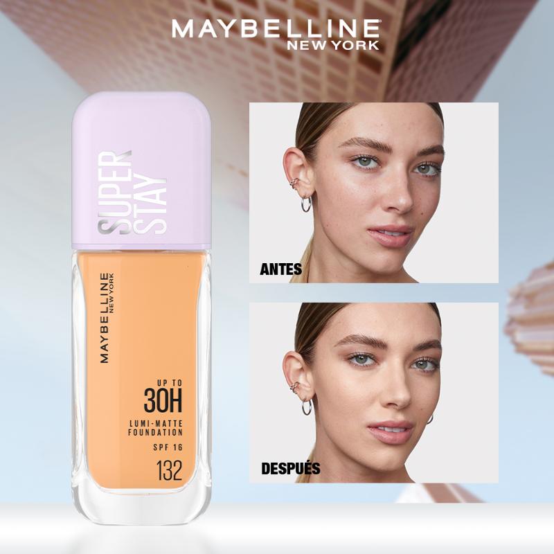 Base líquida Maybelline SuperStay Lumi Matte 35 ml - Farmacias Arrocha