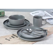 Juego de Vajillas 16 Piezas Ligth Grey - Farmacias Arrocha