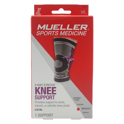 Mueller Sports Rodillera Elastica De 4 Vias (Lg/Xl) - Farmacias Arrocha