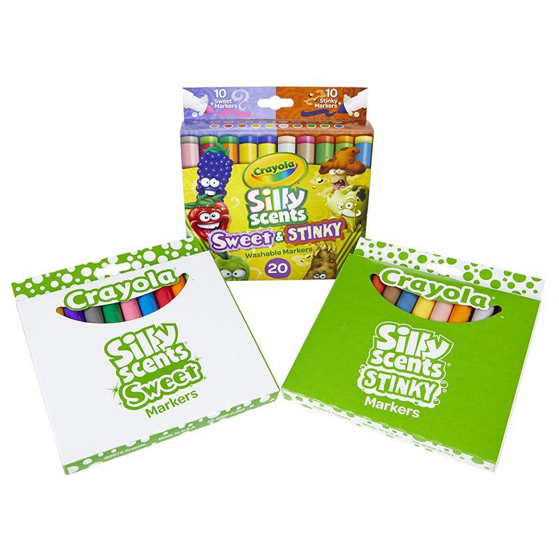 Crayola S Scnts 20Ct Bl Stnky Swt - Farmacias Arrocha