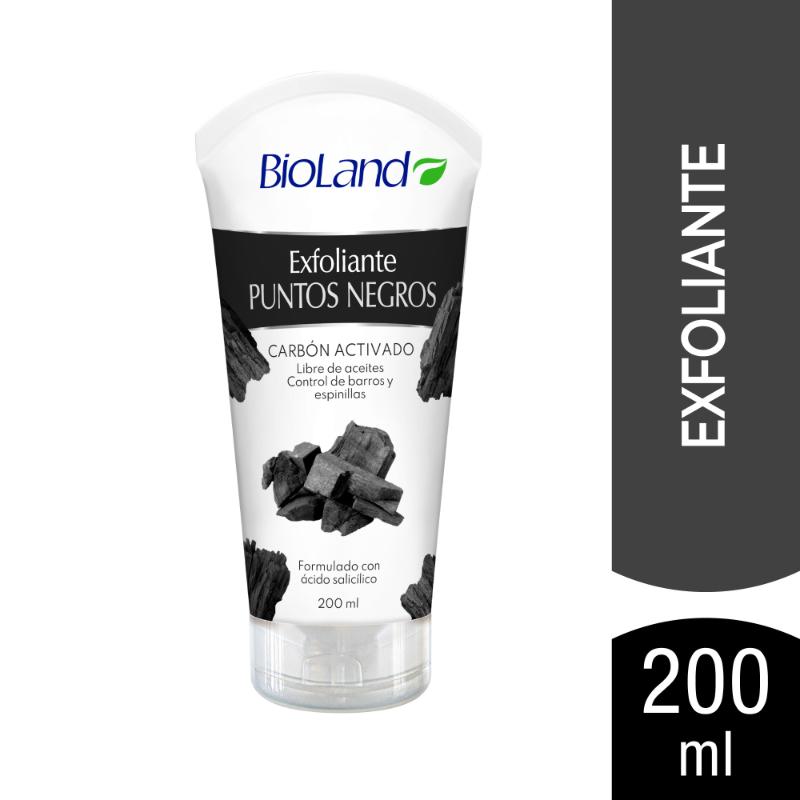 Bioland Exfoliantes Puntos Negros Carbón Activado 200Ml - Farmacias Arrocha