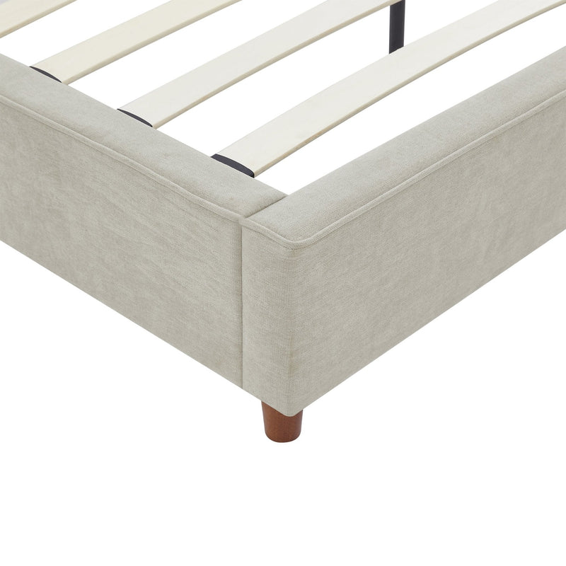 Cama con respaldar sólido Taupe - Farmacias Arrocha