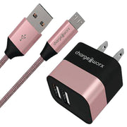 Chargeworx Cargador Micro USB De Pared Con Doble Puerto USB - Farmacias Arrocha