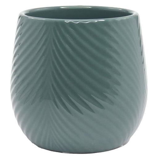 Pote De Ceramica Blue Grey 20 x 22.5cm - Farmacias Arrocha