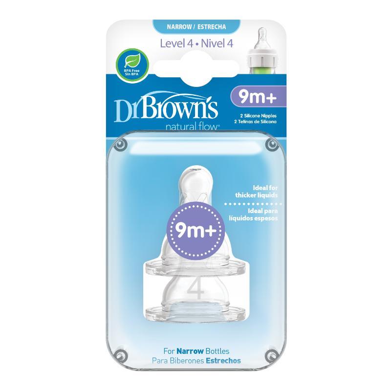Dr Brown'S Tetina Estándar Options+ nivel 4 - Farmacias Arrocha