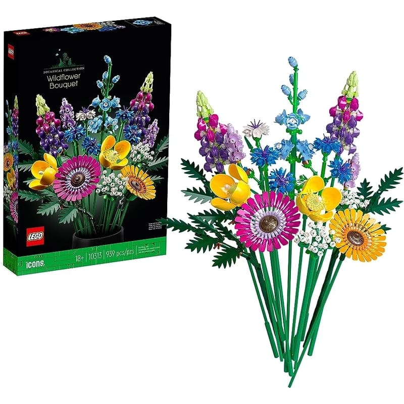 Lego Icons Ramo De Flores Silvestres - Farmacias Arrocha