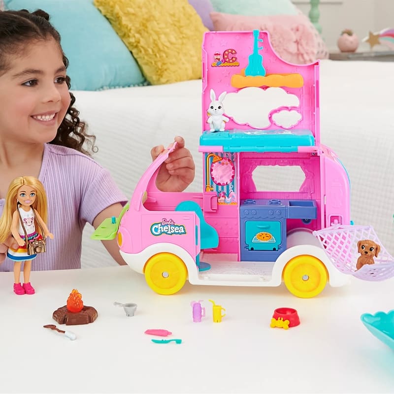 Barbie Barbie Nuevo Camper De Chelsea - Farmacias Arrocha