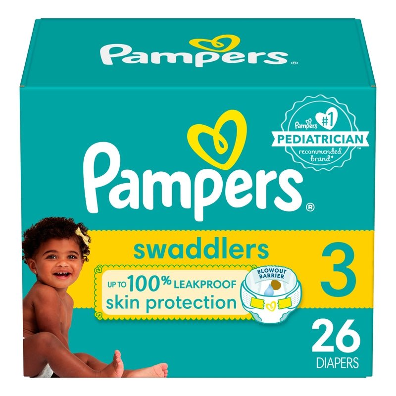 Pañales Pampers Swaddlers Talla 3, 26 unidades - Farmacias Arrocha