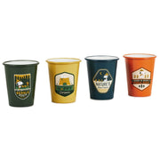 Hallmark Vasos para beber Peanuts® Beagle Scouts, juego de 4 - Farmacias Arrocha