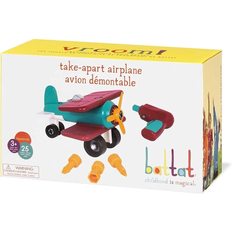Battat Avión Desmontable - Farmacias Arrocha