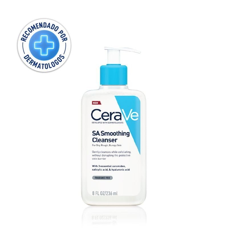 CeraVe SA Limpiador Anti-rugosidades 236 ml - Farmacias Arrocha