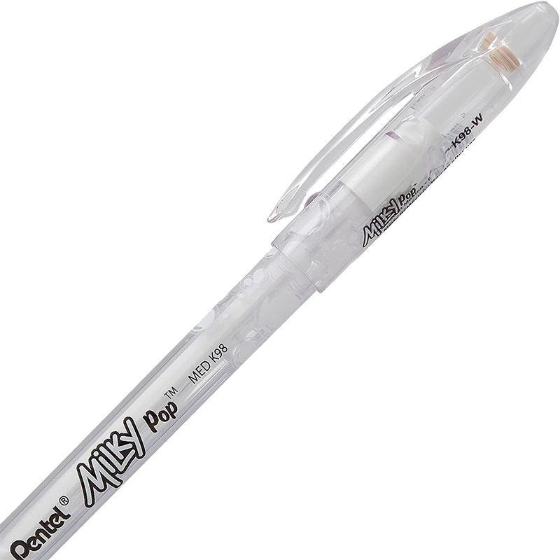 Pentel Boligrafo Milk Pop White 0.8Mm - Farmacias Arrocha