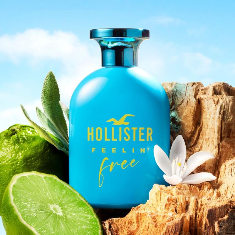 Hollister Feelin' Free Edt Him 100Ml - Farmacias Arrocha