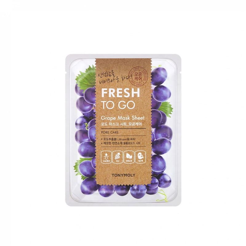 Tony Moly Fresh To Go Grape Mask Sheet2 - Farmacias Arrocha