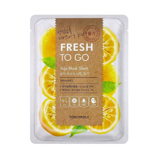 Tony Moly Fresh To Go Yuja Mask Sheet - Farmacias Arrocha
