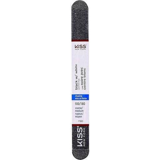 Kiss Lima De Unas Black And White Center F - Farmacias Arrocha